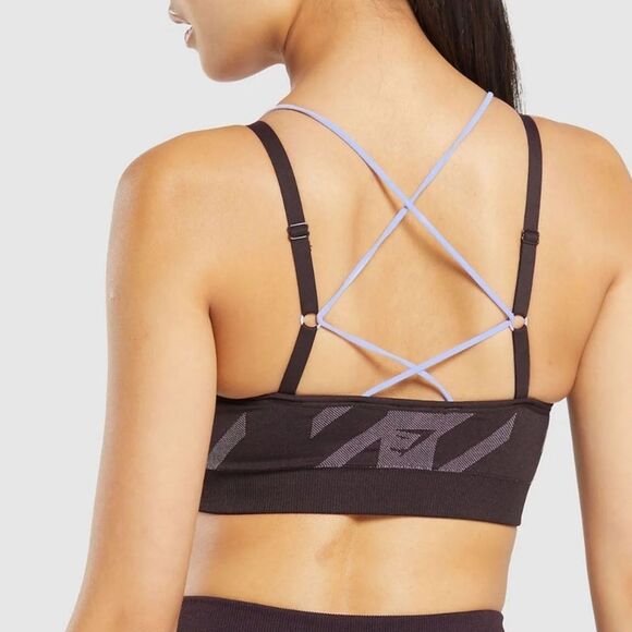 Gymshark APEX LIMIT SEAMLESS RUCHED SPORT Medium Support Size S NWT - Picture 1 of 2